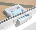 Cash transfer trays